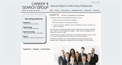 Desktop Screenshot of career1.com